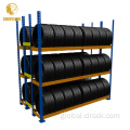 Tyre Display Rack High quality thick metal tire rack storage system Factory